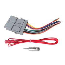 New Car Stereo Radio Wiring Harness Adapter Connector Kit Fit for Pontiac G6 2005 2006 2007 2008 2009 Latest Version