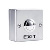 Push to Exit Button for Door Access Control System Zinc