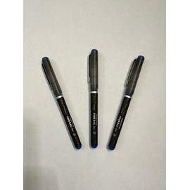 Ohto Fude-Ball Pens RARE BLUE INK 1.5mm EXTRA BOLD  Direct From Japan THREE PENS