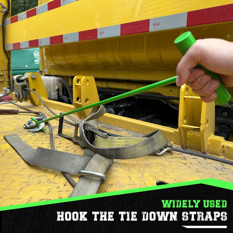 AUTOSwpozo 5th Wheel Pin Puller, 32" Solid Steel Chrome Plated