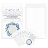 Humyoun 100 Pcs Forget Me Not Seed Mini Envelopes with