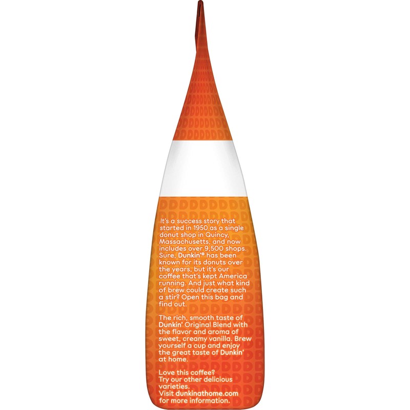 Dunkin' French Vanilla Flavored Ground Coffee, 12 Ounces (Pack of