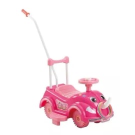 MyToy Carrito Montable Elefante De Baston Rosa Mytoy 5528