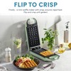 AROMA® Swap & Flip Waffle Maker with Removable Plates: 3-in-1