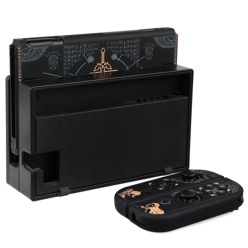 Dockable Protective Case Compatible with Switch, Hard Shell Case cover