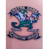 Unbranded Notre Dame " Fightin' Irish' VINTAGE EMBROIDERED IRON ON