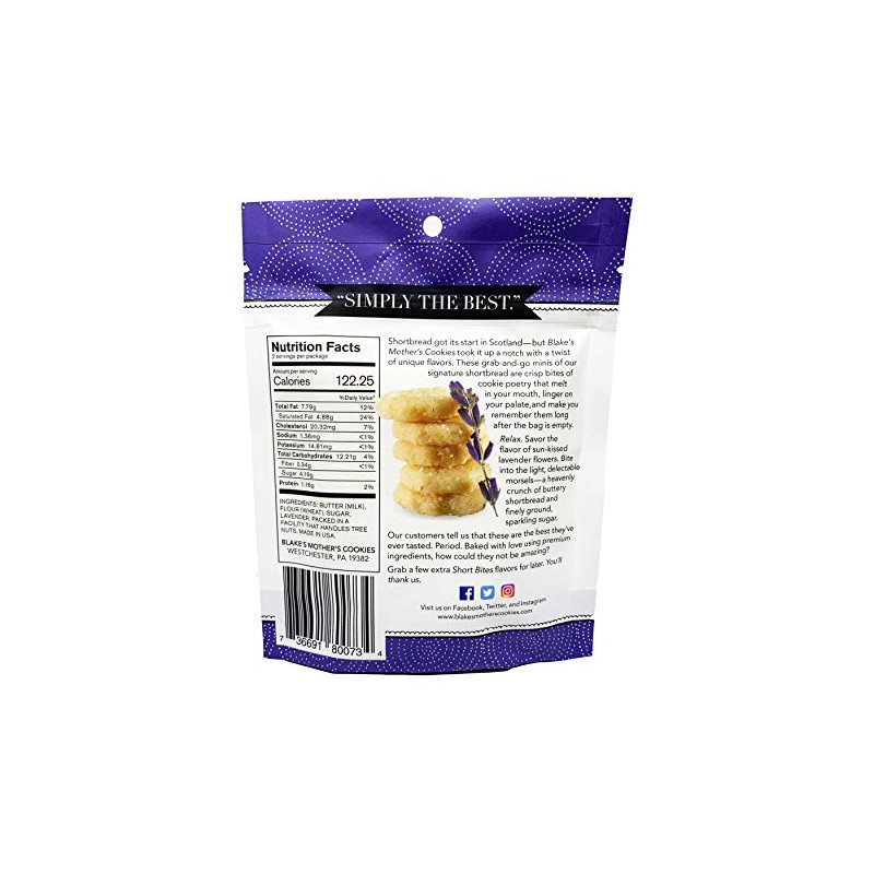 BLAKE'S MOTHER'S COOKIES SHORT BITES - LIGHT - CRUNCHY -