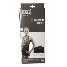 Everlast F.I.T. For Her Up To 52 Waist Slim Belt Super Wide (30.5 cm) (Black)