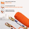 Fall Protection Safety Rope 150ft Heavy Duty Vertical Roofing Grab
