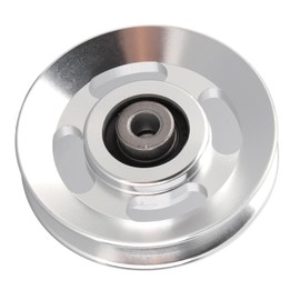 Universal Nylon Gym Cable Pulley Wheel, Aluminium Alloy Bearing Pulley Wheel Fitness Pulley Wheel for Exercise Strength Training Accessory (Diameter 90mm)