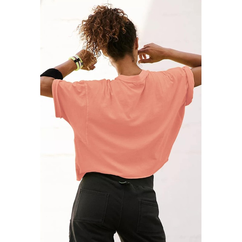 HUGOOME Cropped Workout Tee