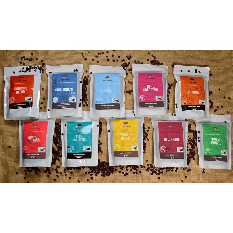Brazilian Coffee Beans 227g - Brazil Yellow Bourbon Speciality Coffee