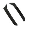 2 Pcs Rear Window Spoiler Glossy Black Left Right Side