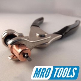 50 1/8 & 50 5/32 Extra Short Cleco Sheet Metal Fasteners + Cleco Pliers w/Carry Bag (KK4S100-2)