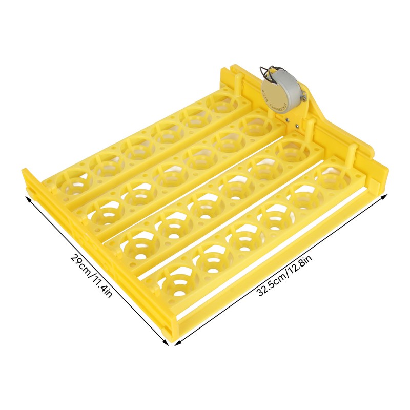 Egg Turning Tray Professional 24 Eggs Capacity Efficient Quiet Egg