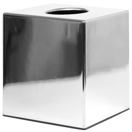 Bolero Chrome Cube Tissue Holder - Material Chrome 130H X 120W X 120Dmm