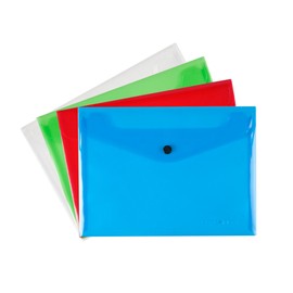 Q-Connect Polypropylene Document Folder A5 Assorted (Pack of 12)