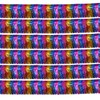 Yootiko Pack of 6 Metallic Foil Fringe Garland, 30 cm