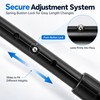 Golf Bag Support Rod for Travel and Storage – 4-Section