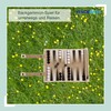 Relaxdays Backgammon Roll Up Travel Game with Accessories 32 x