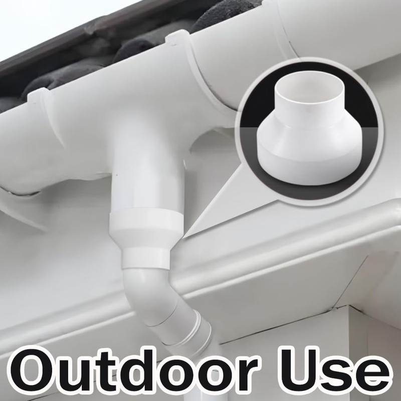 Trsnzul Exhaust Hose Adapter 150 mm to 100 mm Reducer