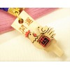 Good Luck 羽子板 Rooster 根付 [Pack of 2]