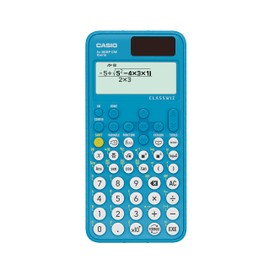 Casio FX-85SP CW Scientific Calculator Recommended for Spanish and Portuguese CV 5 Languages 300+ Functions Solar Blue