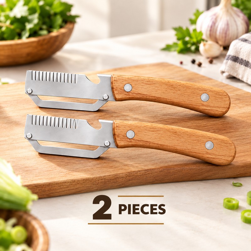 Stainless Steel Vegetable Peeler for Fruit & Potato Prep –