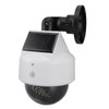 Solar Dummy Fake Camera Security Outdoor Solar Powered Simulated Surveillance
