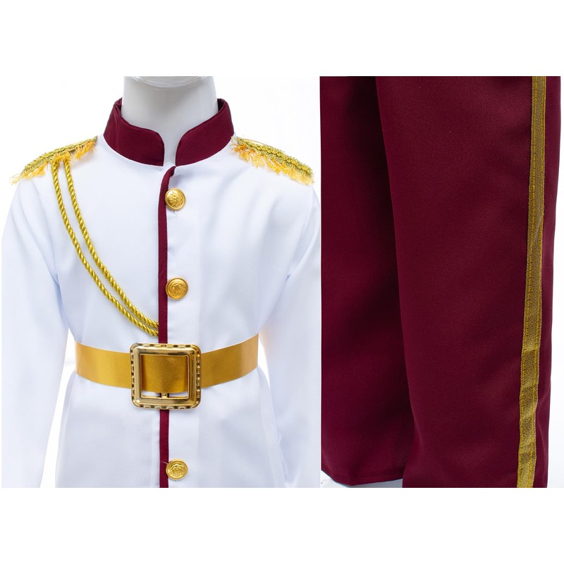 Prince Charming Costume for Kids Boys Royal Prince King Outfit