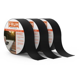 Butyl Joist Tape for Decking 2" X 50', 3 Pack - Seals and Protects Wood Joists and Beams from Water Damage and Corrosion - Weatherproof, Self-Adhesive, Extends the Life of Your Deck