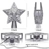 Christmas Tree Topper Lighted Projector for Christmas Tree Decorations Ornaments,