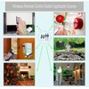 WOODGUILIN Remote Control Switch DC12V Mini Wireless Switch 2 Way,1