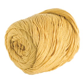 Knit Picks Dishie Worsted Weight 100% Cotton Yarn Yellow - 100 g (Crème Brulee)