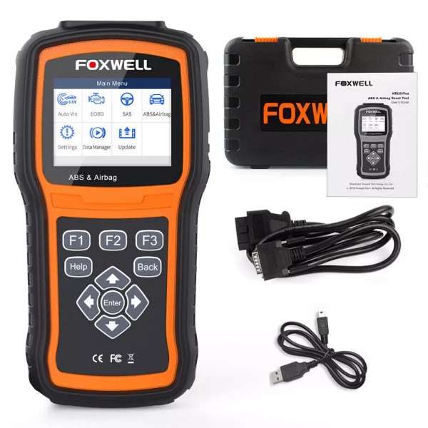 Foxwell Car OBD2 Scanner Diagnostic Tool ABS SRS Reset Engine