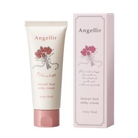 Angellir Fluffy Bust Milky Cream, Pueraria Volphylin, 2.1 oz (60 g), Luxurious Bust Ingredients, Melts with Body Temperature, Raw Texture, Fruity Floral Scent
