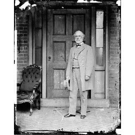 General Robert E. Lee Photograph - Historical Artwork from 1860 - (8" x 10") - Semi-Gloss