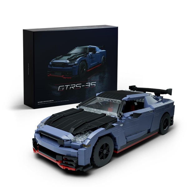 Nifeliz GTRS-35 Sports Car Building Set, 1:14 Scale Collectible Model