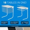 Table-Mate TV Tray Table | Portable Desk Folding Dinner Tray,