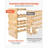 VEVOR Stackable Modular Wine Rack, 8-Tier 72 Bottles, Freestanding Wines