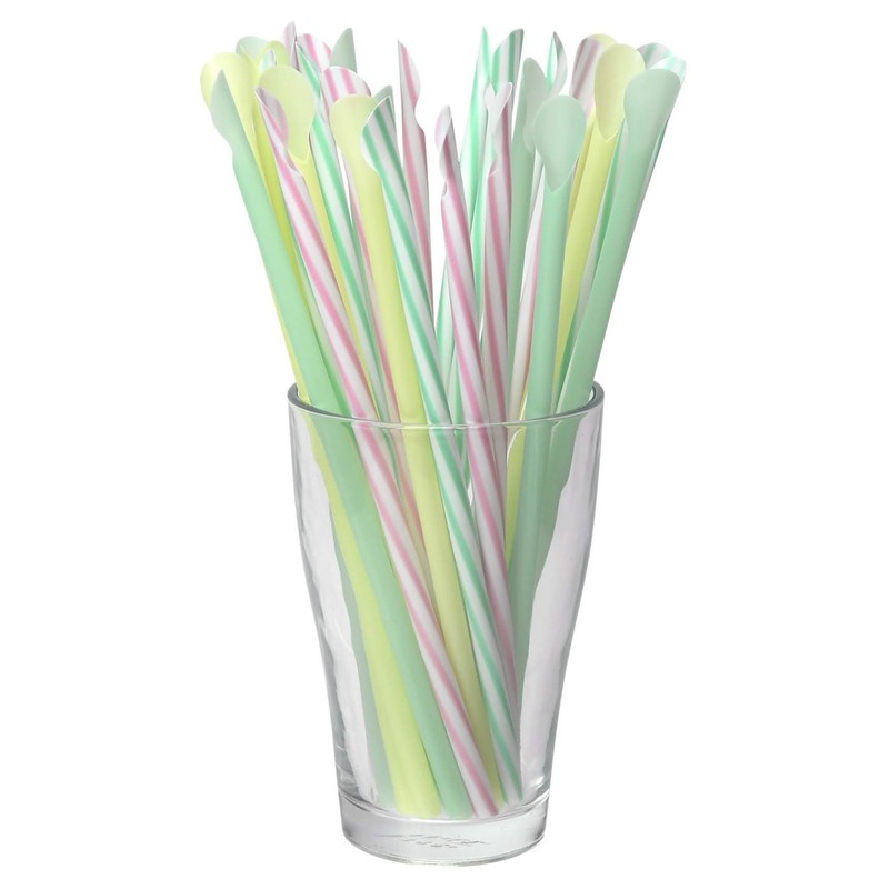 Strix Design SD-152 Plant-derived Ingredients Blended Spoon Straws 30 Pieces