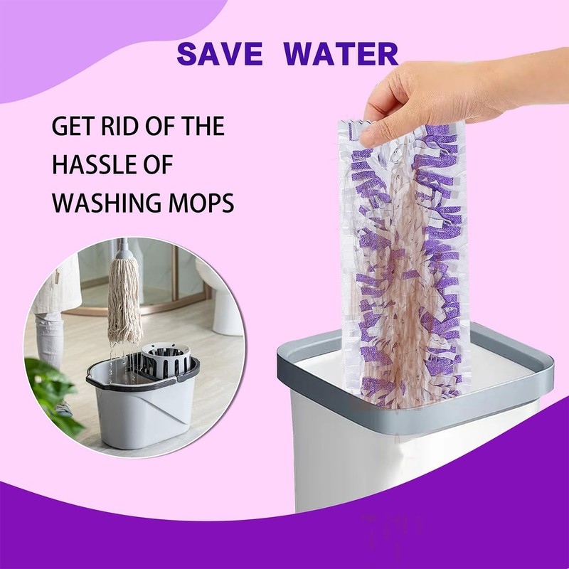 Disposable Mopping Pad Refills for Swiffer PowerMop Multi-Surface Mop and