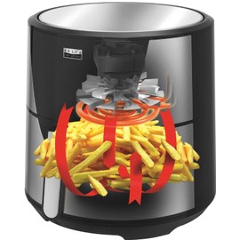Bella Pro Series 8qt Touchscreen Digital Air Fryer, Stainless Steel
