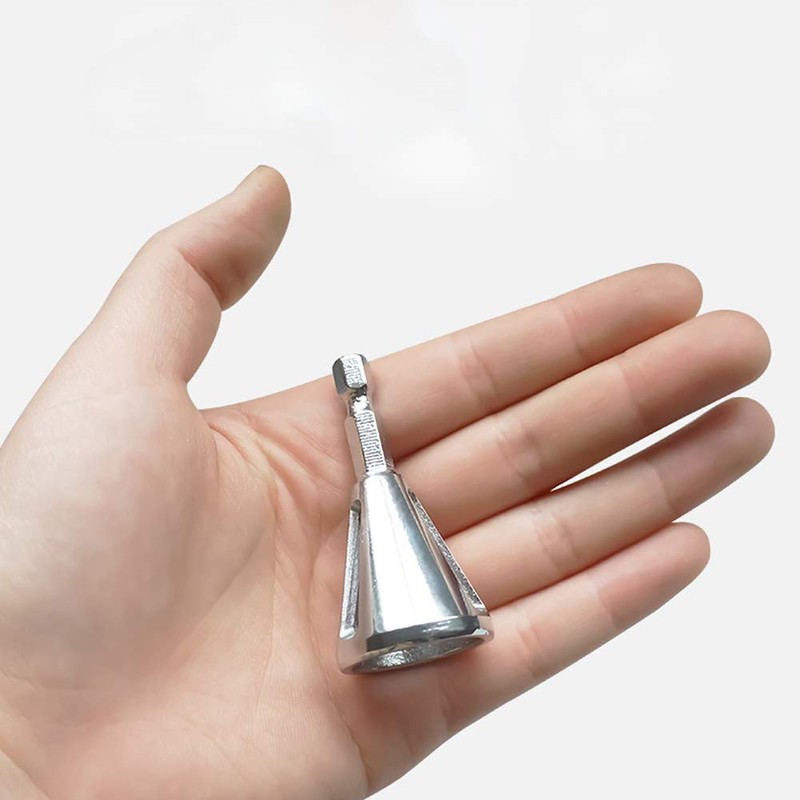 2Pcs Deburring External Chamfer Tool Stainless Steel Deburring Drill Bit