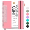 AHGXG Lined Spiral Notebook 8.5" x 11", A4 Large Notebook