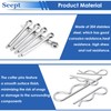 200Pcs 304 Stainless Steel Cotter Pins Assortment Kit - Hitch