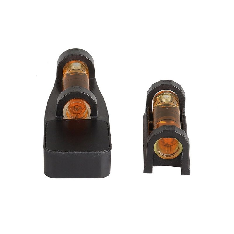 Paike 2 Pcs Magnetic Magnet Bubble Spirit Level Scope Leveling