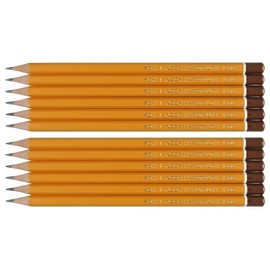 KOH-I-NOOR 1500 H Graphite Pencil (Pack of 12)