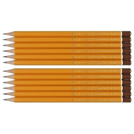 KOH-I-NOOR 1500 H Graphite Pencil (Pack of 12)