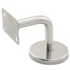 TAODAN 4PCS Staircase Handrail Bracket Flat Fixed 60x60mm Stainless Steel
